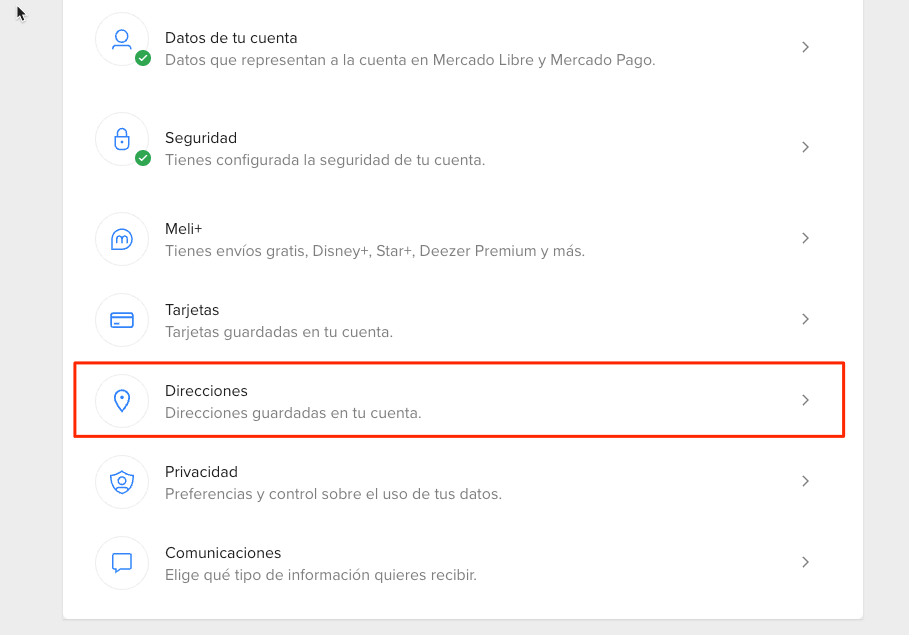 informacion de mercado envios