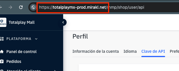 Dominio de Integración de Totalplay Shop
