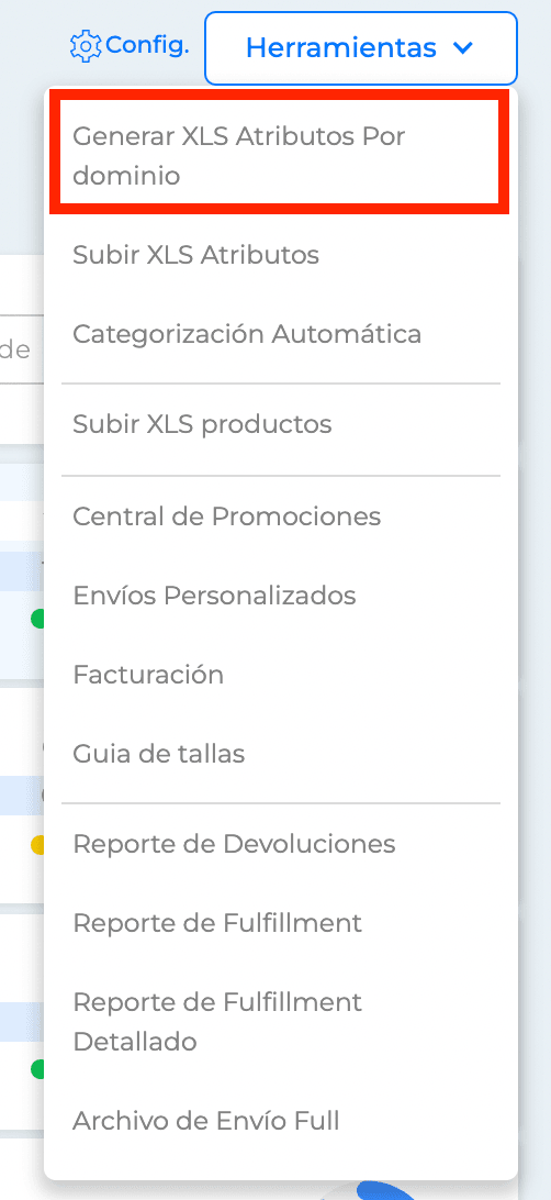 Herramientas MercadoLibre