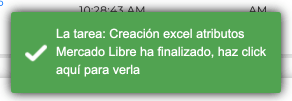 Tarea finalizada