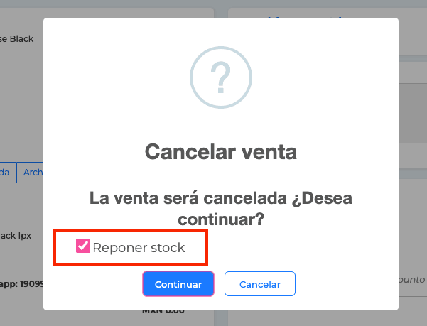 Reponer stock