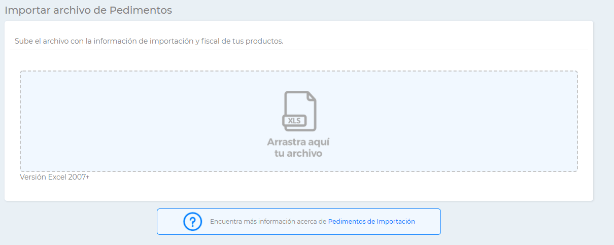 Herramienta de carga masiva