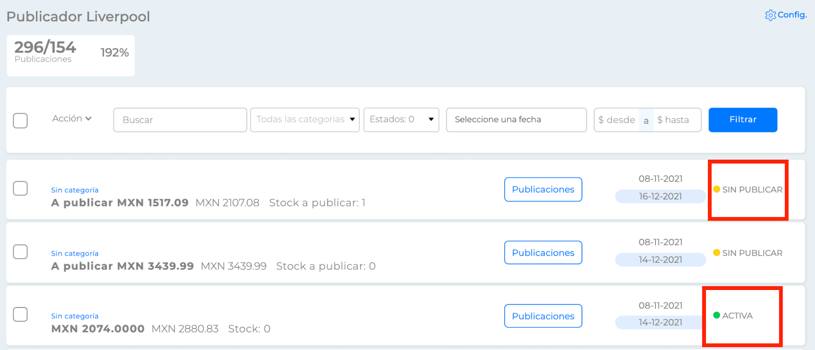 Publicador de Liverpool
