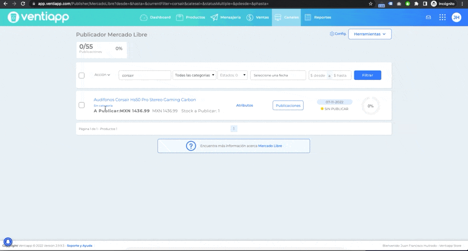 Categorizar Mercado Libre