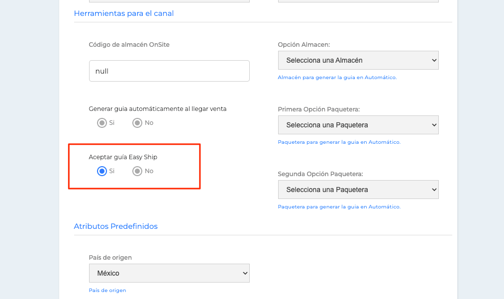 Amazon EasyShip
