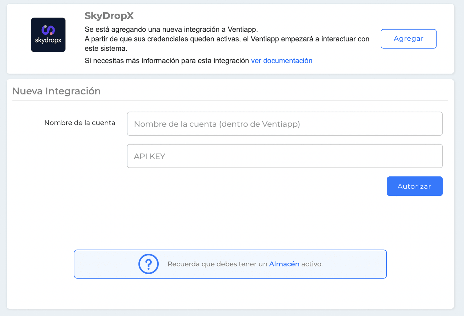 Configuración de módulo