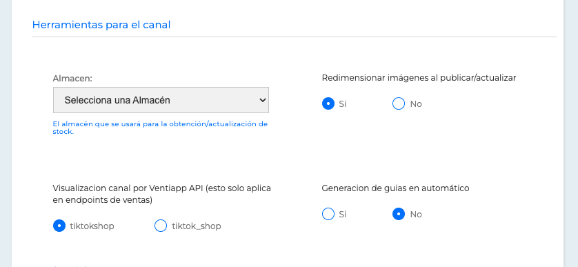TikTok - Herramientas del Canal