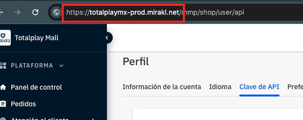 Dominio de Integración de Totalplay Shop