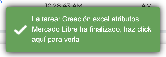 Tarea finalizada