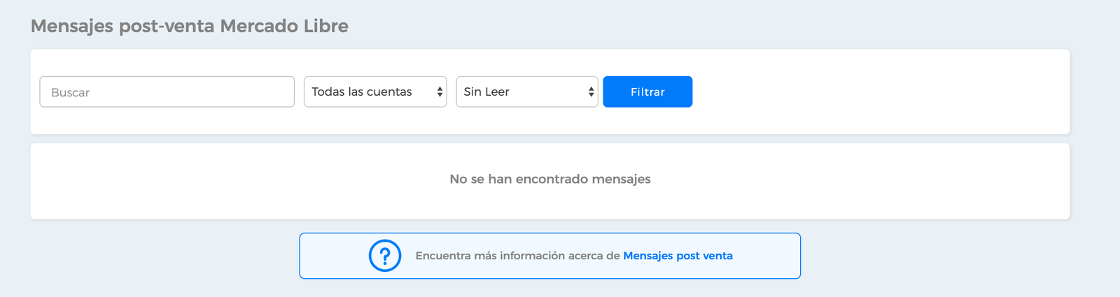 Mensajes post-venta