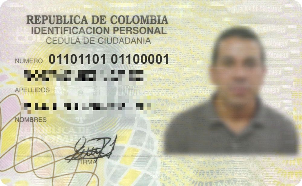 Cédula de Ciudadanía